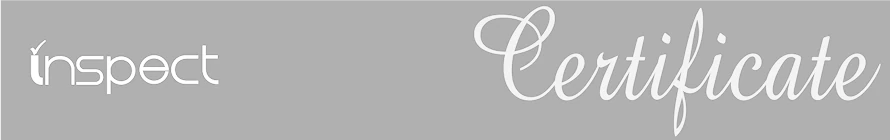 Превью Сертификата INSPECT